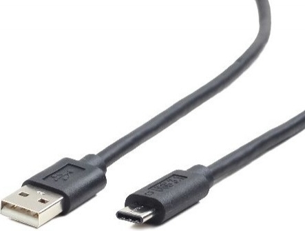 CABLU alimentare si date GEMBIRD, pt. smartphone, USB 2.0 (T) la USB 2.0 Type-C (T), 1.8m, negru, "CCP-USB2-AMCM-6" (include TV 0.06 lei)