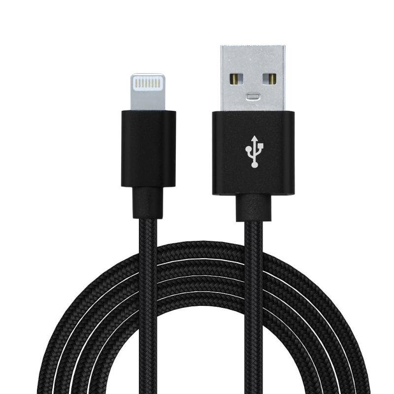 CABLU alimentare si date SPACER, pt. smartphone, USB 2.0 (T) la Lightning(T), braided,,Retail pack, 1.8m, black,&amp;nbsp; "SPDC-LIGHT-BRD-BK-1.8" (include TV 0.06 lei)