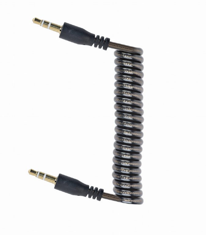CABLU audio GEMBIRD, Jack 3.5mm (T) la Jack 3.5mm (T), conectori auriti da, 1.8 m, negru, "CCA-405-6" (include TV 0.06 lei)