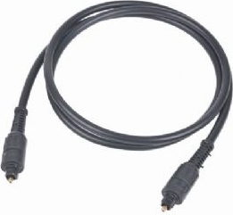 CABLU audio GEMBIRD Toslink Optic (pt. conexiune optica intre BLU-Ray si echipamentul audio), 2m, black, "CC-OPT-2M" (include TV 0.06 lei)