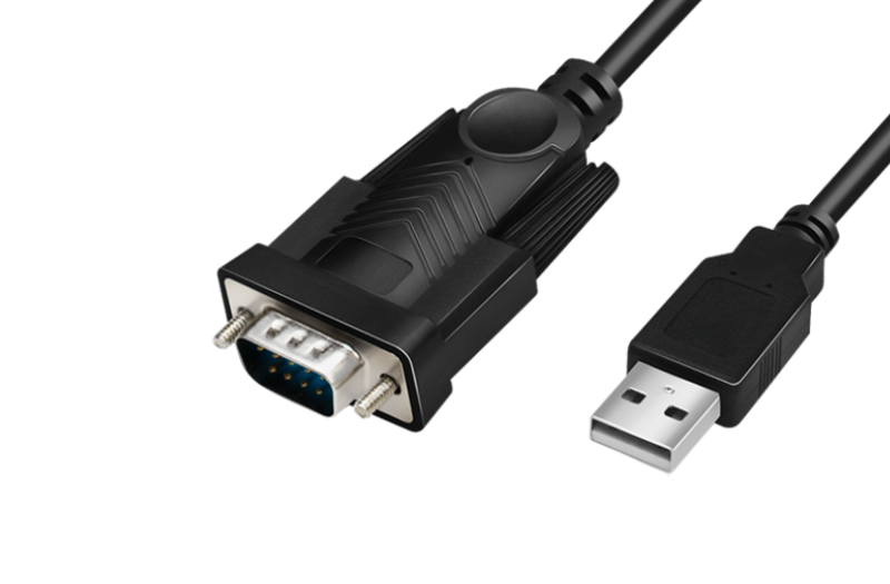 CABLU USB LOGILINK adaptor, USB 2.0 (T) la Serial DB9M (9-pin)(RS232)(T), 1.5m, negru, "AU0048A" (include TV 0.18lei)