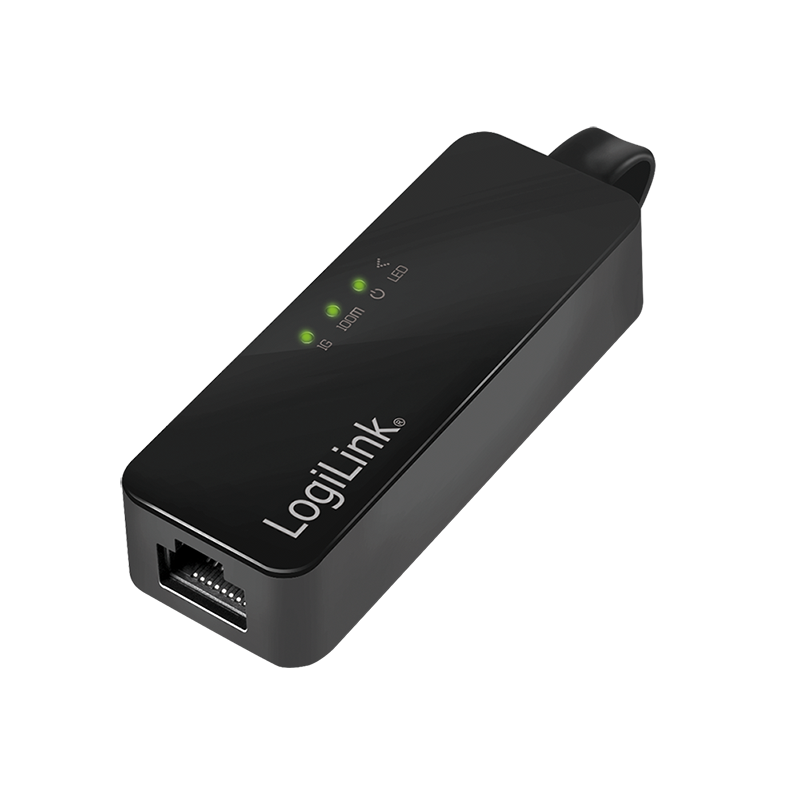 CABLU USB LOGILINK adaptor, USB 3.0 (T) la RJ45 (M), 14cm lungime totala, "UA0184A" (include TV 0.06 lei)