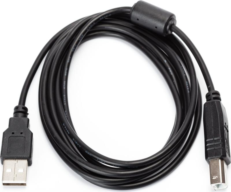 CABLU USB SPACER pt. imprimanta, USB 2.0 (T) la USB 2.0 Type-B (T), 1.8m, black, "SPC-USB-AMBM-6" 261904 (include TV 0.18lei)