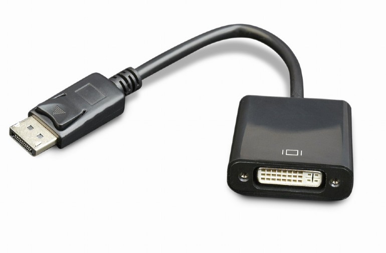 CABLU video GEMBIRD, adaptor DisplayPort (T) la DVI-I DL (M), 10cm, rezolutie maxima Full HD (1920 x 1080) la 60Hz, negru, "AB-DPM-DVIF-002" (include TV 0.06 lei)