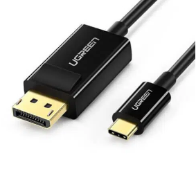 CABLU video Ugreen, "MM139"  USB Type-C (T) la DisplayPort (T), 1.5m, rezolutie maxima 4K UHD (3840 x 2160) la 60 Hz, negru, "50994" (include TV 0.8lei) - 6957303859948
