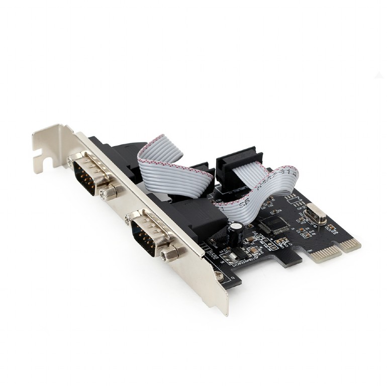 CARD adaptor GEMBIRD, PCI-Express la 2 x Port Serial, cu bracket low-profile "SPC-22"