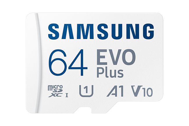Card memorie Samsung MB-MC64KA/EU, Micro-SDXC, EVO Plus (2021), 64GB, "MB-MC64KA/EU"(include TV 0.03 lei)