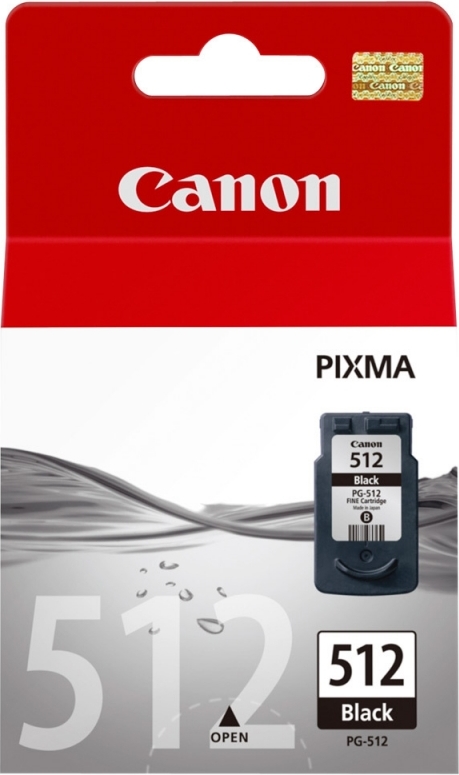 Cartus Cerneala Original Canon Black, PG-512, pentru Pixma IP2700|MP230|MP240|MP250|MP260|MP270|MP280|MP282|MP480|MP490|MP495|MX320|MX330|MX340|MX350|MX360|MX410|MX420, , incl.TV 0.11 RON, "BS2969B001AA"