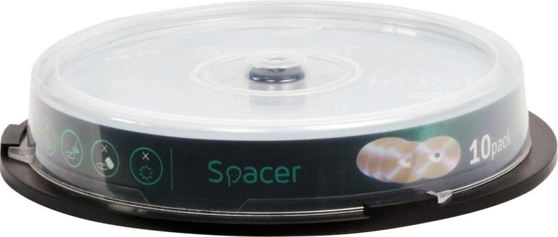 DVD-R SPACER  4.7GB, 120min, viteza 16x,  10 buc, spindle, "DVDR10" 45501039 / 18842 001 001 / 166557