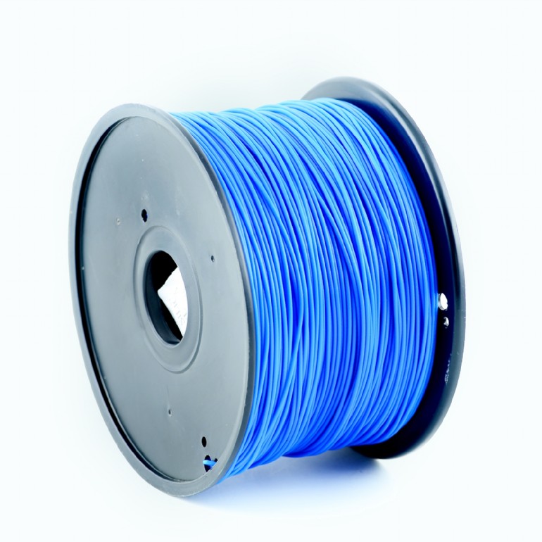 FILAMENT GEMBIRD pt. imprimanta 3d, PLA, 1.75mm diamentru, 1Kg / bobina, aprox. 330m, topire 190-220 grC, blue, "3DP-PLA1.75-01-B"