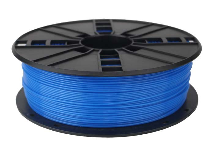 FILAMENT GEMBIRD pt. imprimanta 3d, PLA, 1.75mm diamentru, 1Kg / bobina, aprox. 330m, topire 190-220 grC, fluorescent blue, "3DP-PLA1.75-01-FB"