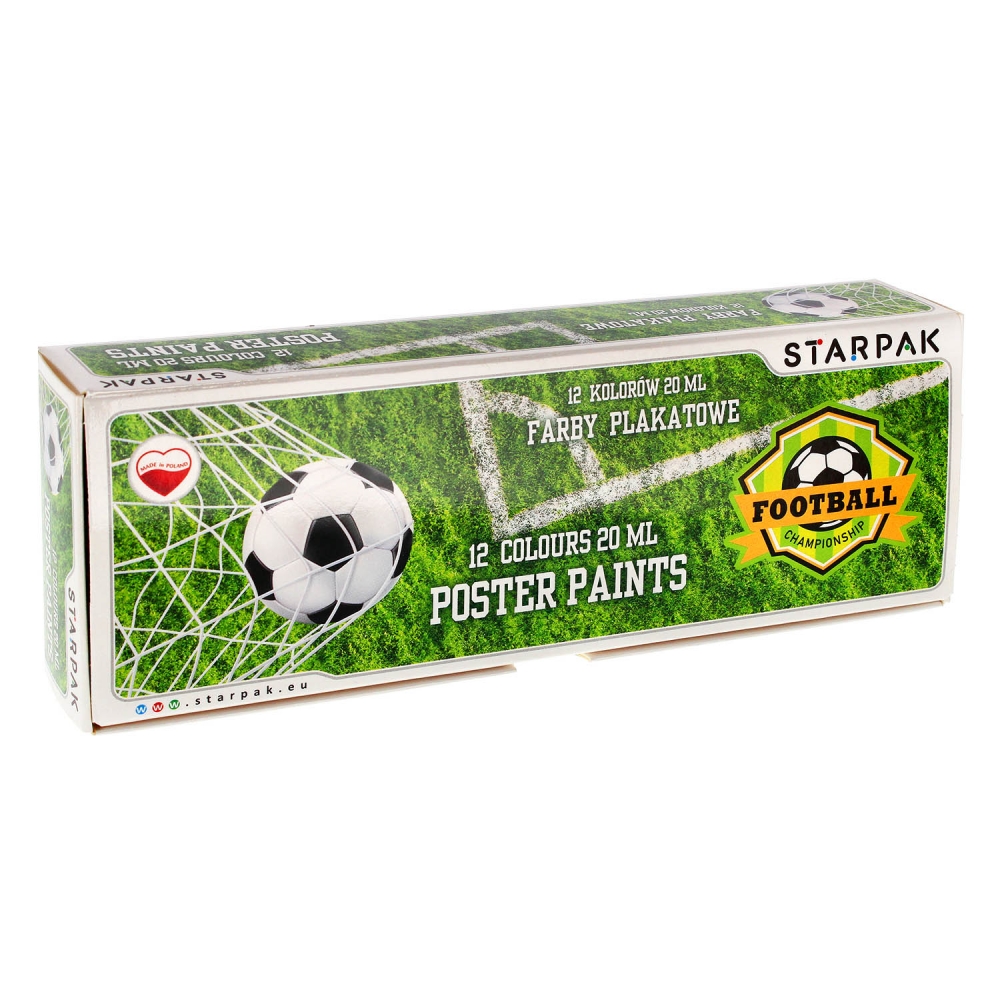 Guase Fotbal, 20 ml, 12 culori - STARPAK