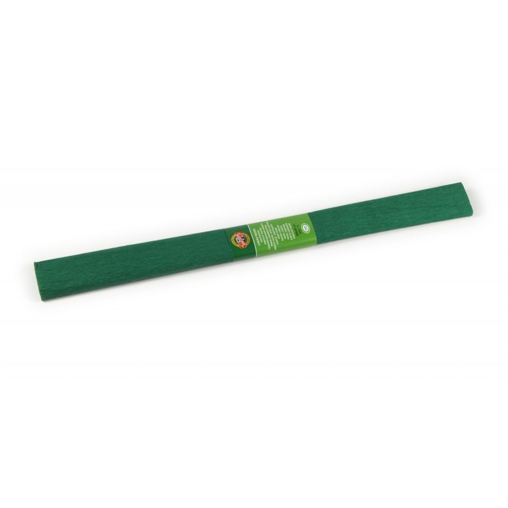 Hartie creponata, 200x50cm, Verde Inchis, 10buc/set - Koh-I-Noor