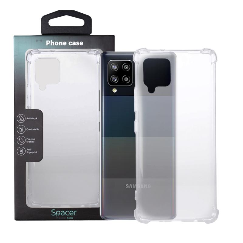 HUSA SMARTPHONE Spacer pentru Samsung Galaxy A42, grosime 1.5mm, protectie suplimentara antisoc la colturi, material flexibil TPU, transparenta "SPPC-SM-GX-A42-CLR"