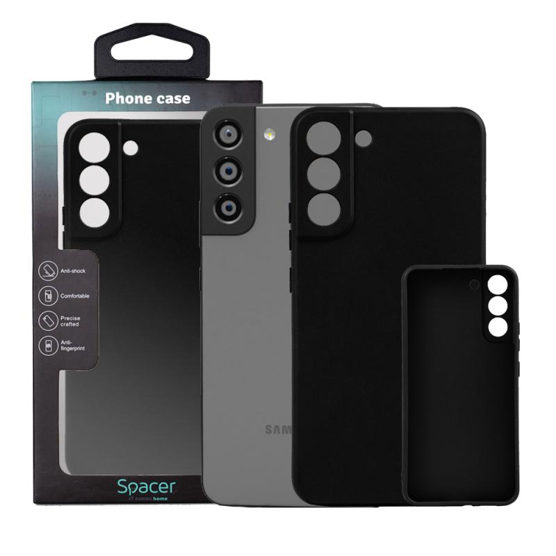 HUSA SMARTPHONE Spacer pentru Samsung Galaxy S22 Plus, grosime 1.5mm, material flexibil TPU, negru "SPPC-SM-GX-S22P-TPU"