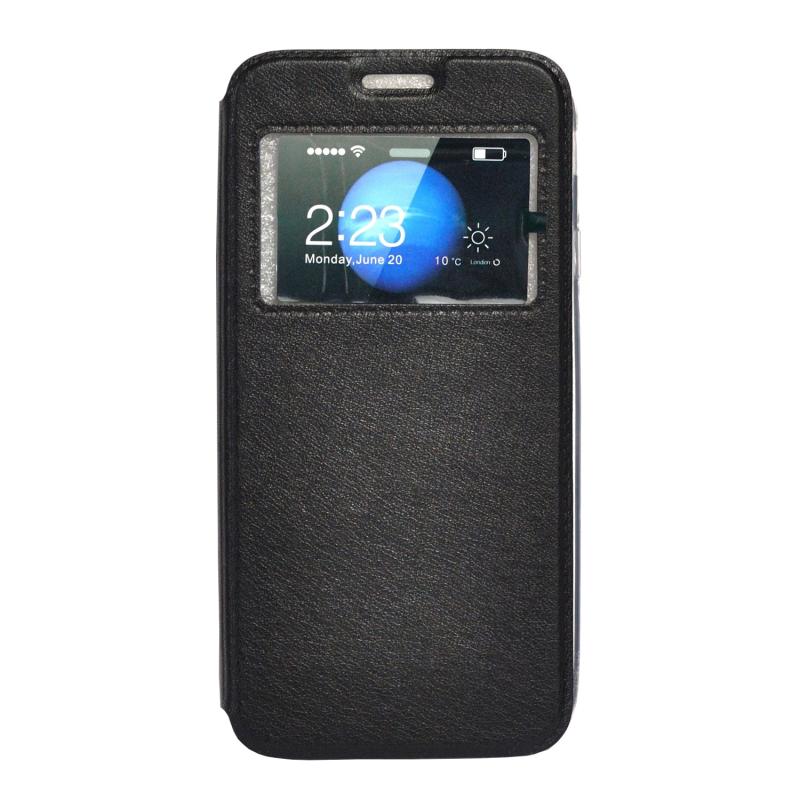 HUSA SMARTPHONE Spacer pentru Samsung J7 2017, magnetica tip portofel, negru "SPT-M-SA.J72017"