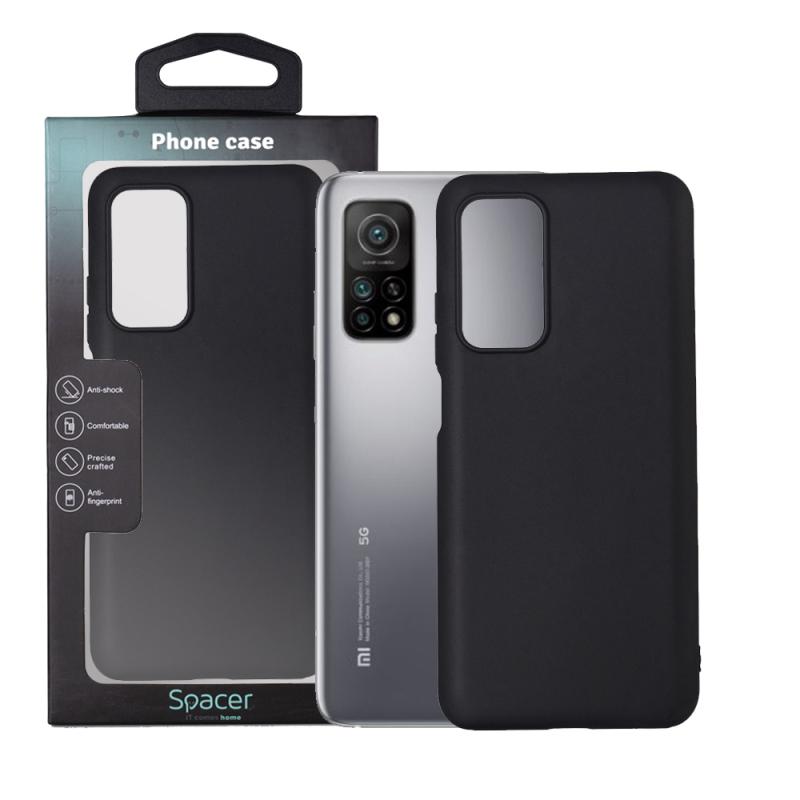 HUSA SMARTPHONE Spacer pentru Xiaomi Mi 10T 5G, grosime 1.5mm, material flexibil TPU, negru "SPPC-XI-MI-10T5G-TPU"