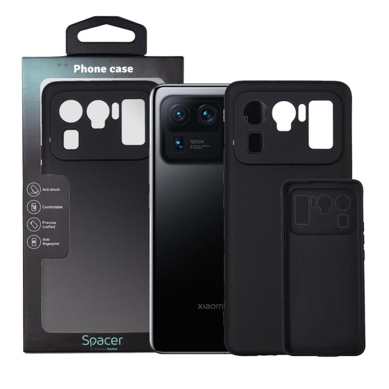HUSA SMARTPHONE Spacer pentru Xiaomi Mi 11 Ultra 5G, grosime 1.5mm, material flexibil TPU, negru "SPPC-XI-MI-11U5G-TPU"
