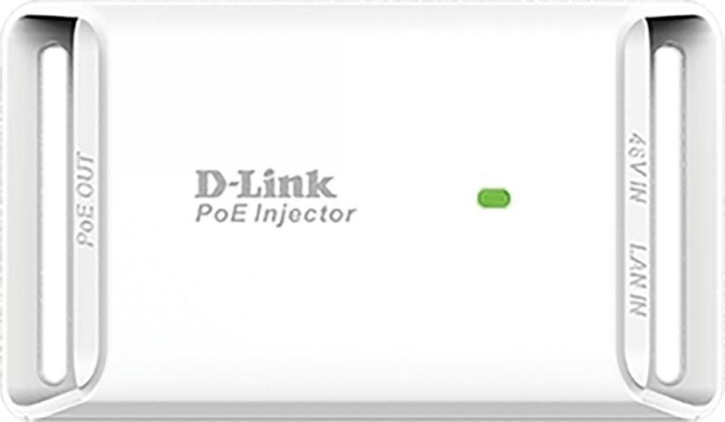 INJECTOR PoE D-LINK 1 port Gigabit, compatibil IEEE 802.3af, "DPE-101GI"(include TV 1.75lei)