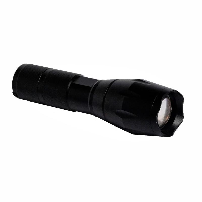 LANTERNA LED SPACER, (CREE T6), 200 lumen, zoom, tailcap switch, battery: 18650 or 3xAAA "SP-LED-LAMP" (include TV 0.18lei)