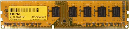 Memorie DDR  Zeppelin DDR3 8 GB, frecventa 1600 MHz, 1 modul, "ZE-DDR3-8G1600b"