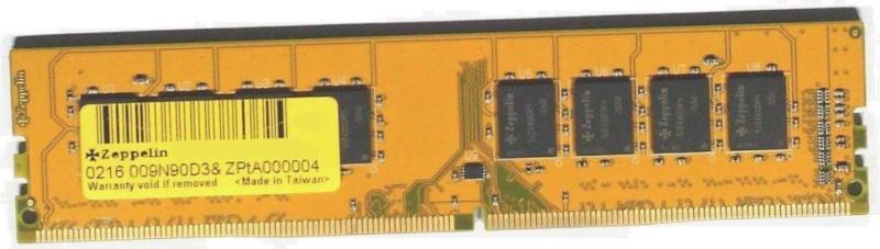 Memorie DDR  Zeppelin DDR4  8 GB, frecventa 2400 MHz, 1 modul, "ZE-DDR4-8G2400b"
