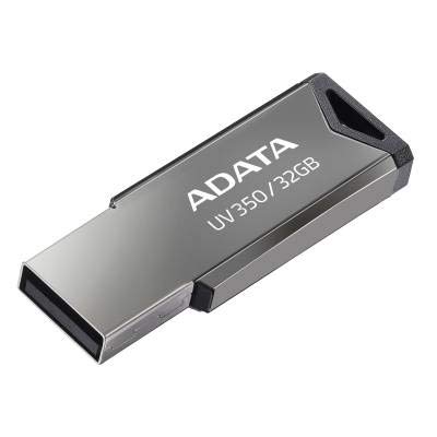MEMORIE USB 3.2 ADATA 32 GB, clasica, carcasa metalica, argintiu, "AUV350-32G-RBK" (include TV 0.03 lei)