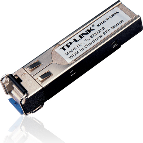 MODUL SFP TP-LINK Single-mode, conector LC, 1000Base-BX WDM Bi-Directional, TX:1310nm/RX:1550nm, pana la 10km "TL-SM321B"