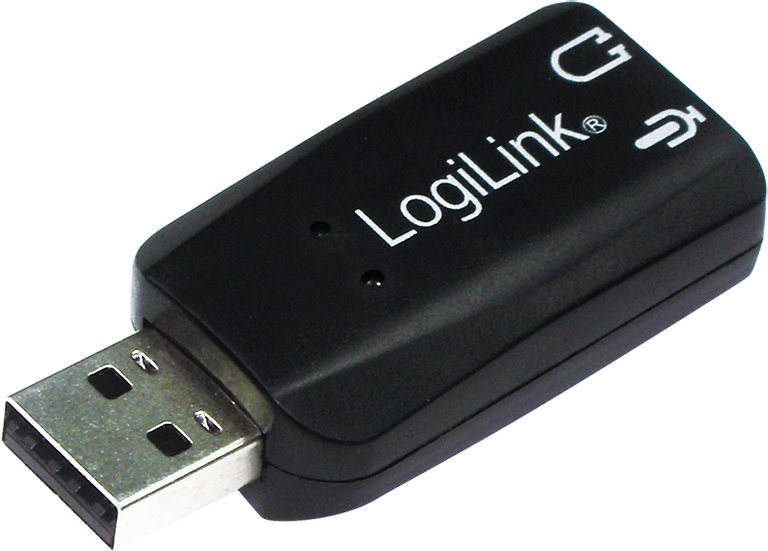 PLACA de SUNET Logilink, extern, 5.1, interfata USB 2.0, conectori 3.5 mm jack, "UA0053" (include TV 0.18lei)