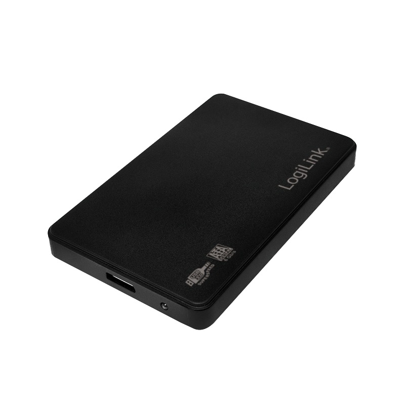 RACK extern LOGILINK, pt HDD/SSD, 2.5 inch, S-ATA, interfata PC USB 3.0, plastic, negru, "UA0256" (include TV 0.8lei)