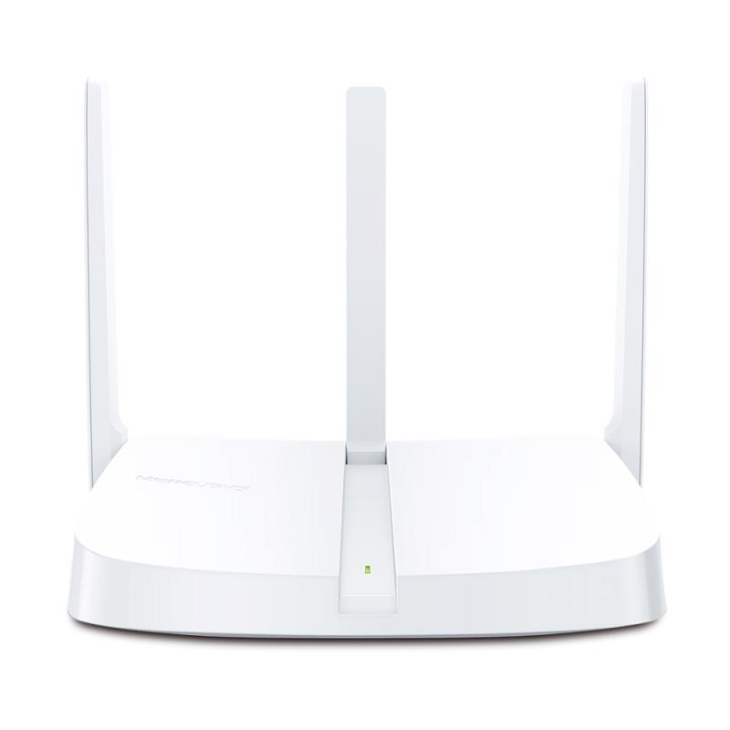 ROUTER MERCUSYS wireless  300Mbps, 1 x 10/100Mbps WAN, 3 x 10/100Mbps LAN, 3 x antene externe "MW306R" (include TV 1.75lei)