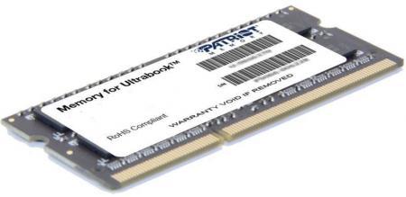 SODIMM Patriot, 8GB DDR3, 1600 MHz, "PSD38G1600L2S"