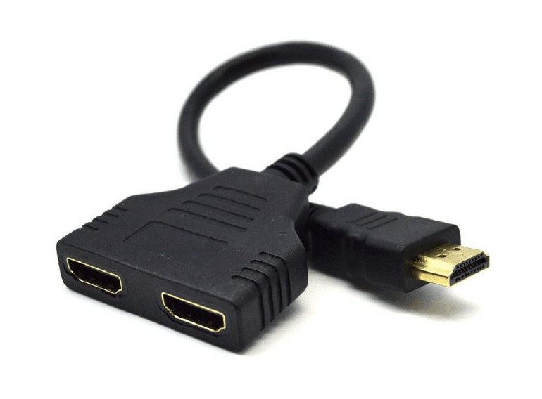 SPLITTER video GEMBIRD, split HDMI la 2 monitoare, conector 1: HDMI (T); conector 2: HDMI (M) x 2, "DSP-2PH4-04" (include TV 0.8lei)