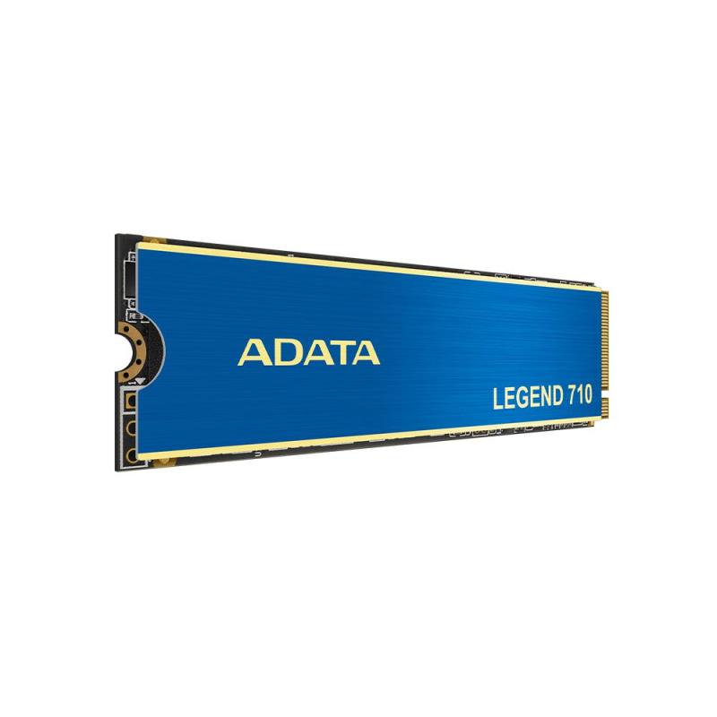 SSD ADATA, LEGEND 710,  512 GB, M.2, PCIe Gen3.0 x4, 3D TLC Nand, R/W: 2400/1000 MB/s, "ALEG-710-512GCS"