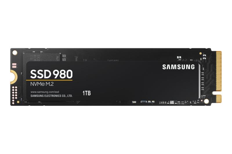 SSD SAMSUNG, 980, 1TB, M.2, PCIe Gen3.0 x4, V-Nand 3bit MLC, R/W: 3500 MB/s/3000 MB/s "MZ-V8V1T0BW"