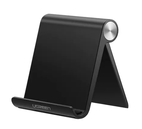SUPORT Telefon Ugreen, "LP106" pt. SmartPhone, fixare pe birou, universal cu unghi reglabil, dimensiuni: 95 mm x 85 mm, negru"50747" - 6957303857470