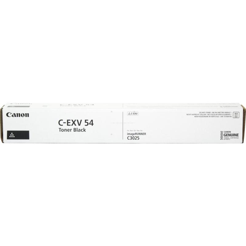 Toner Original Canon Black, EXV54BK, pentru IR C3025|IR C3025I, 15.5K, incl.TV 0 RON, "CF1394C002AA"