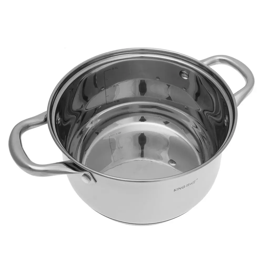 Set De Oale Cu Capac Din Inox Dimensiuni Cm Gri