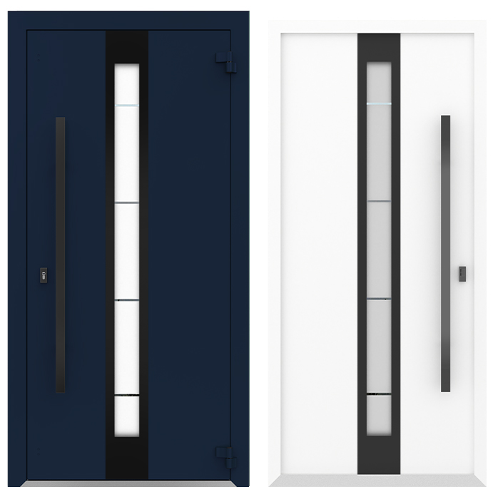 COLECTIA BOSTON - Usa exterior aluminiu ,AG6007, izolatie termica 0.6W/mpK , izolatie fonica 45 dB , rezistenta apa , soare , vant certificata , dimensiuni 860, 960x2050 mm, totuldespreusi.ro