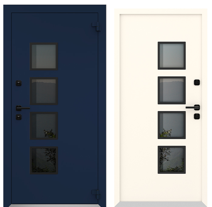 COLECTIA BOSTON - Usa exterior aluminiu ,AG6048, izolatie termica 0.6W/mpK , izolatie fonica 45 dB , rezistenta apa , soare , vant certificata , dimensiuni 860, 960x2050 mm, totuldespreusi.ro