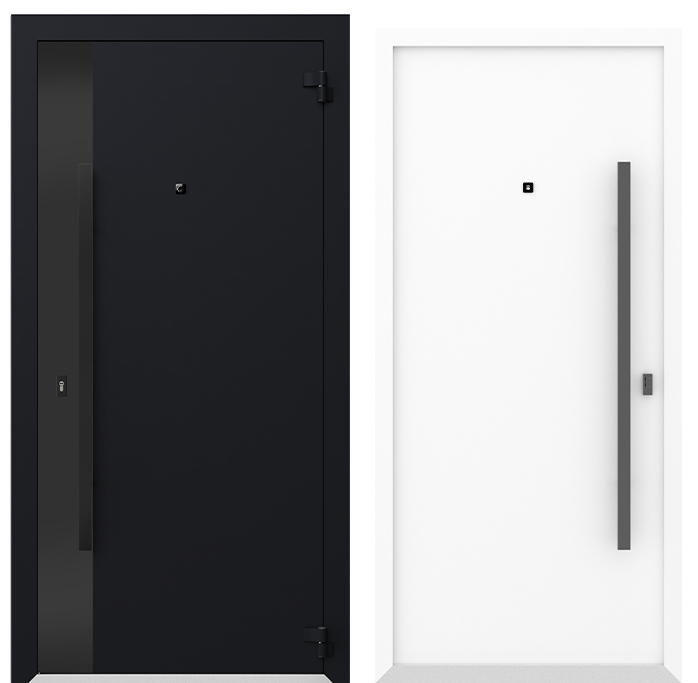 COLECTIA BOSTON - Usa exterior aluminiu ,AG6066, izolatie termica 0.6W/mpK , izolatie fonica 45 dB , rezistenta apa , soare , vant certificata , dimensiuni 860, 960x2050 mm, totuldespreusi.ro