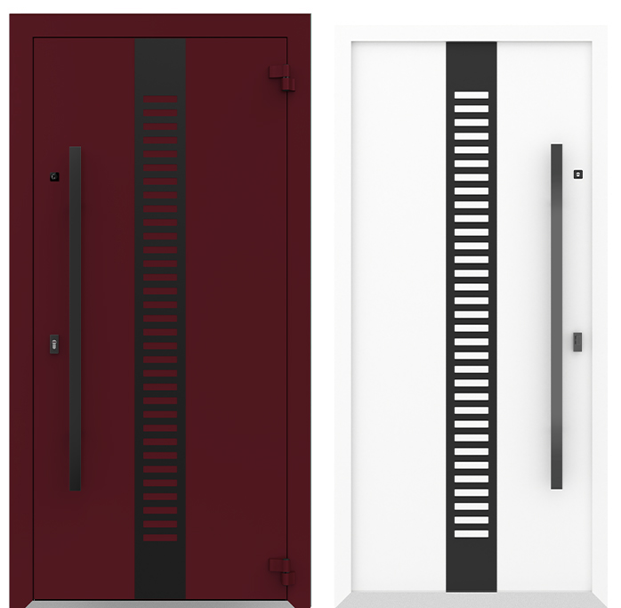 COLECTIA BOSTON - Usa exterior aluminiu ,AG6070, izolatie termica 0.6W/mpK , izolatie fonica 45 dB , rezistenta apa , soare , vant certificata , dimensiuni 860, 960x2050 mm, totuldespreusi.ro