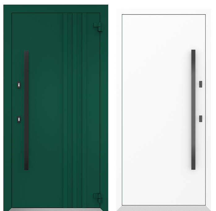 COLECTIA BOSTON - Usa exterior aluminiu ,AG6133, izolatie termica 0.6W/mpK , izolatie fonica 45 dB , rezistenta apa , soare , vant certificata , dimensiuni 860, 960x2050 mm, totuldespreusi.ro