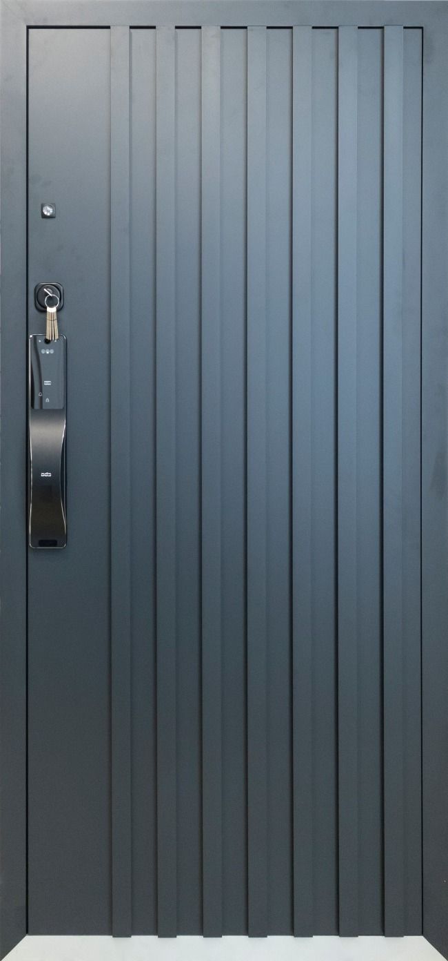 USI PREMIUM THERMO - Usa exterior aluminiu , gri /alb , sistem SMART izolatie termica 0.6W/mpK , izolatie fonica 45 dB , rezistenta apa , soare , vant certificata , 960x2050 mm,stanga 1, totuldespreusi.ro