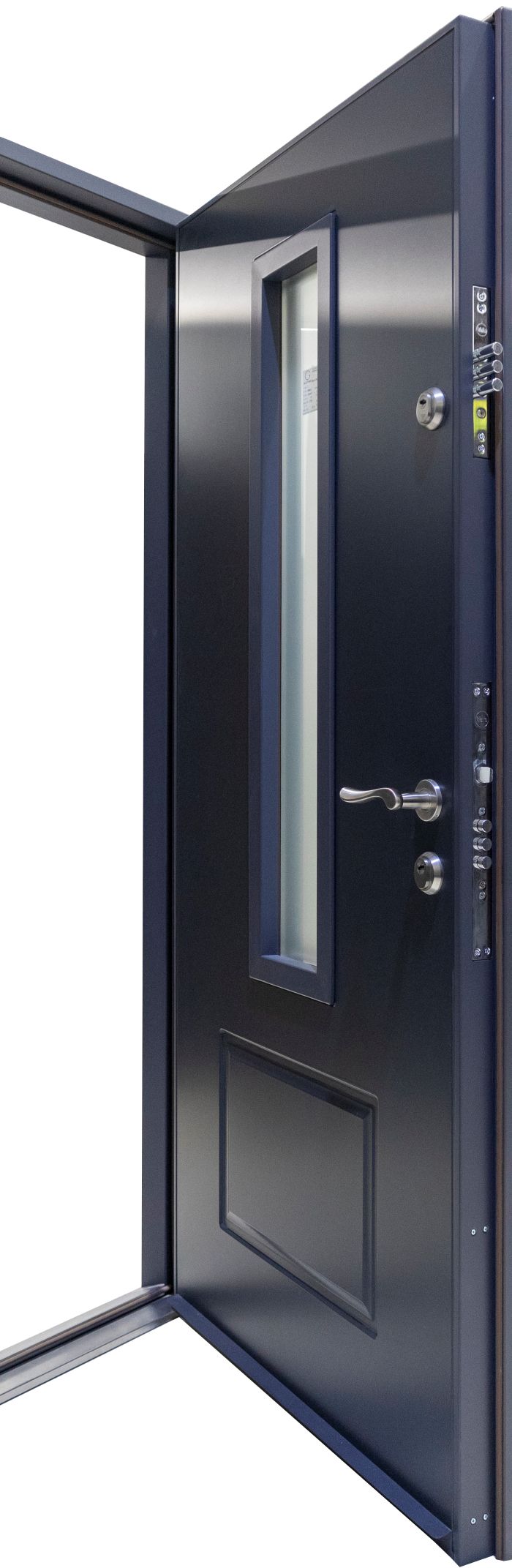 Usa exterior casa , Maco Nobila , culoare gri antracit , 980x2050 mm , coeficient de transfer tremic 0,78 w/mpk , deschidere interioara dreapta, [3],totuldespreusi.ro
