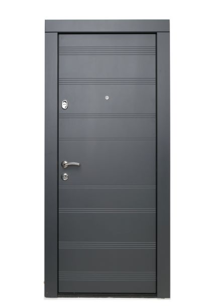 USI STEELLINE - Usa metalica intrare in apartament Trendline   , clasa 4 antiefractie , izolatie fonica 42 decibeli , gri antracit exterior alb interior , 860x2020 mm , deschidere stanga  1, totuldespreusi.ro