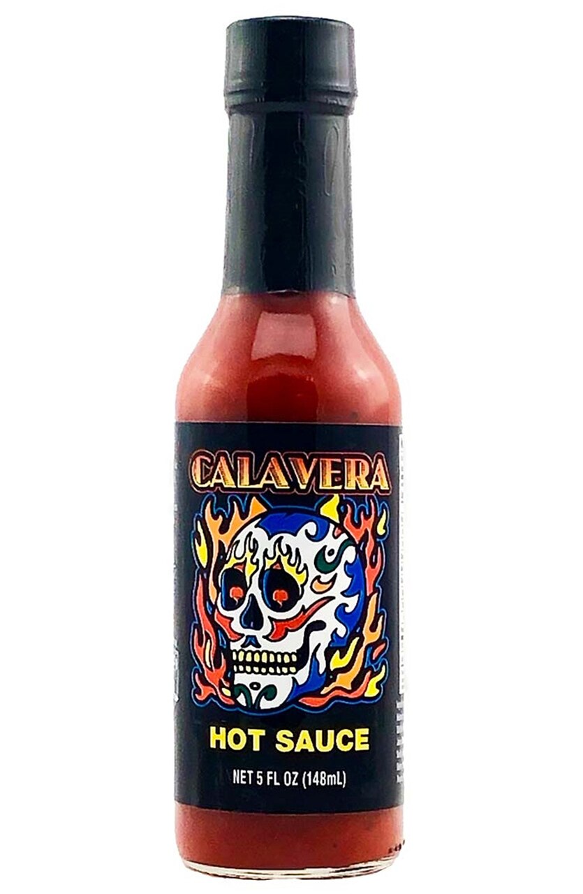 SOSURI CAJOHN'S CALAVERA HOT SAUCE C493 Cajohns Fiery Foods