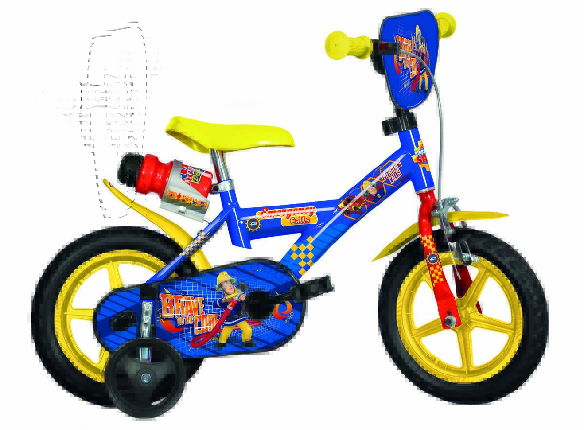 Bicicleta copii 12'' - Pompierul Sam - Dino Bikes
