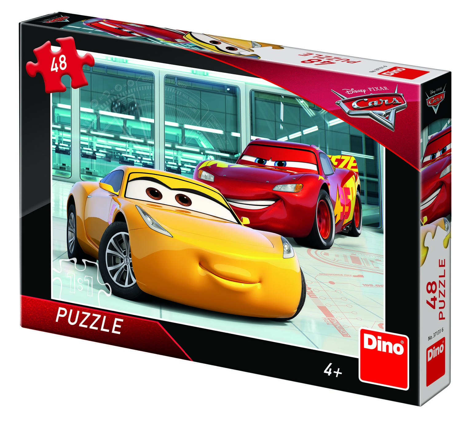 Puzzle - Cars 3 (48 piese) - Dino Toys