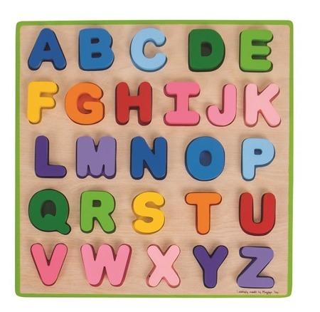 Puzzle colorat - Alfabet - BigJigs